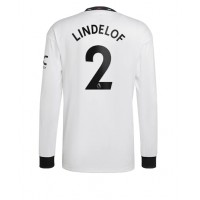 Manchester United Victor Lindelof #2 Udebanetrøje 2022-23 Langærmet